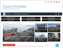 Tablet Screenshot of casasyfachadas.com